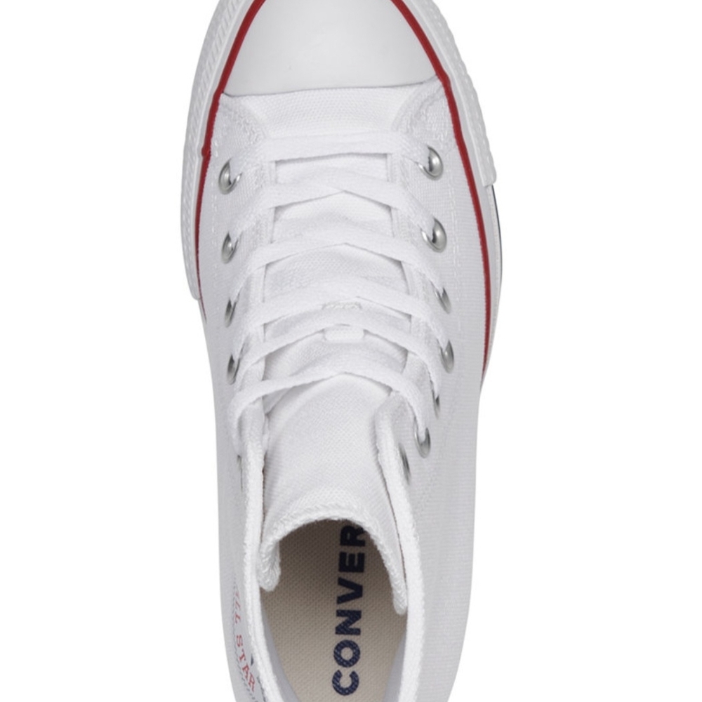 Converse White High-Top Sneakers
